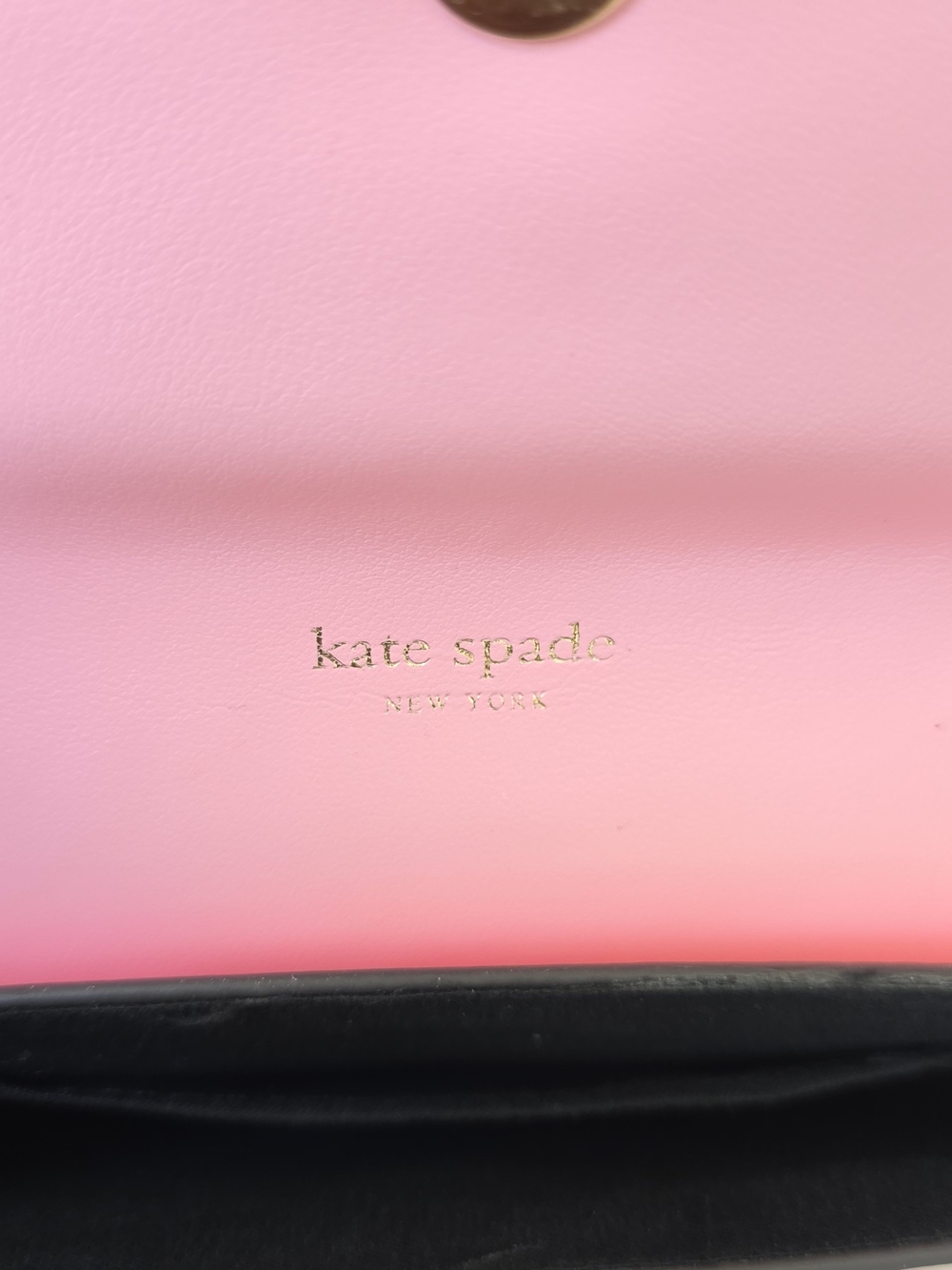 Kate Spade New York Pink Bow Belt Bag Adjustable Genuine Leather - Picture 14 of 14